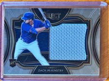 2021 Panini Select Horizontal Rookie Jumbo Swatches Zach McKinstry #HRJS-ZM RC