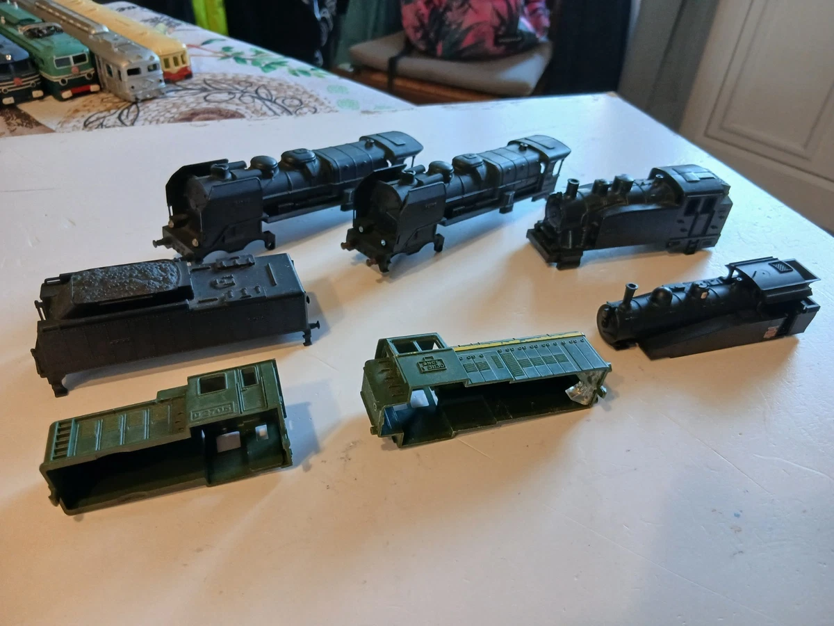 Lot 8 Locomotives Jouef - Train Électrique HO - Avec Tenders Et Boîtes - Occasion