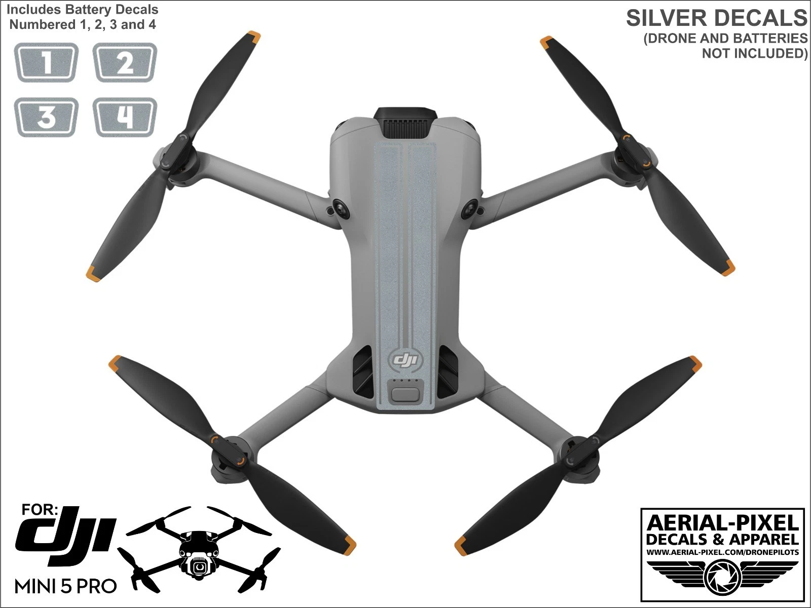 Silver Decal