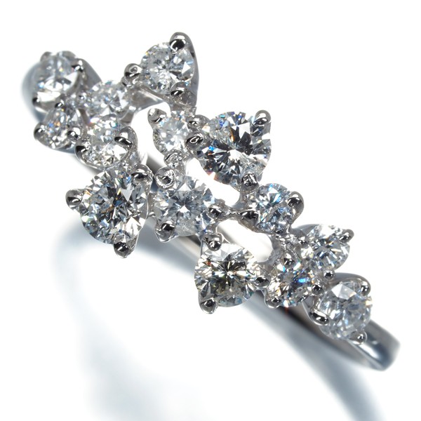 Diamond Ring 900 Platinum