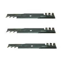Qty 3: Toothed Mower Blade Fits Lesco