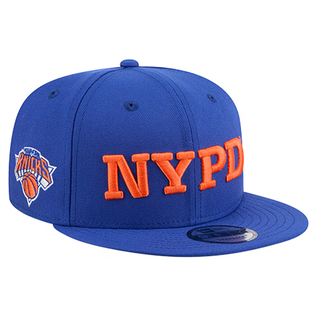 New York Knicks New Era NYPD 9FIFTY Snapback Hat Cap 9/11 First
