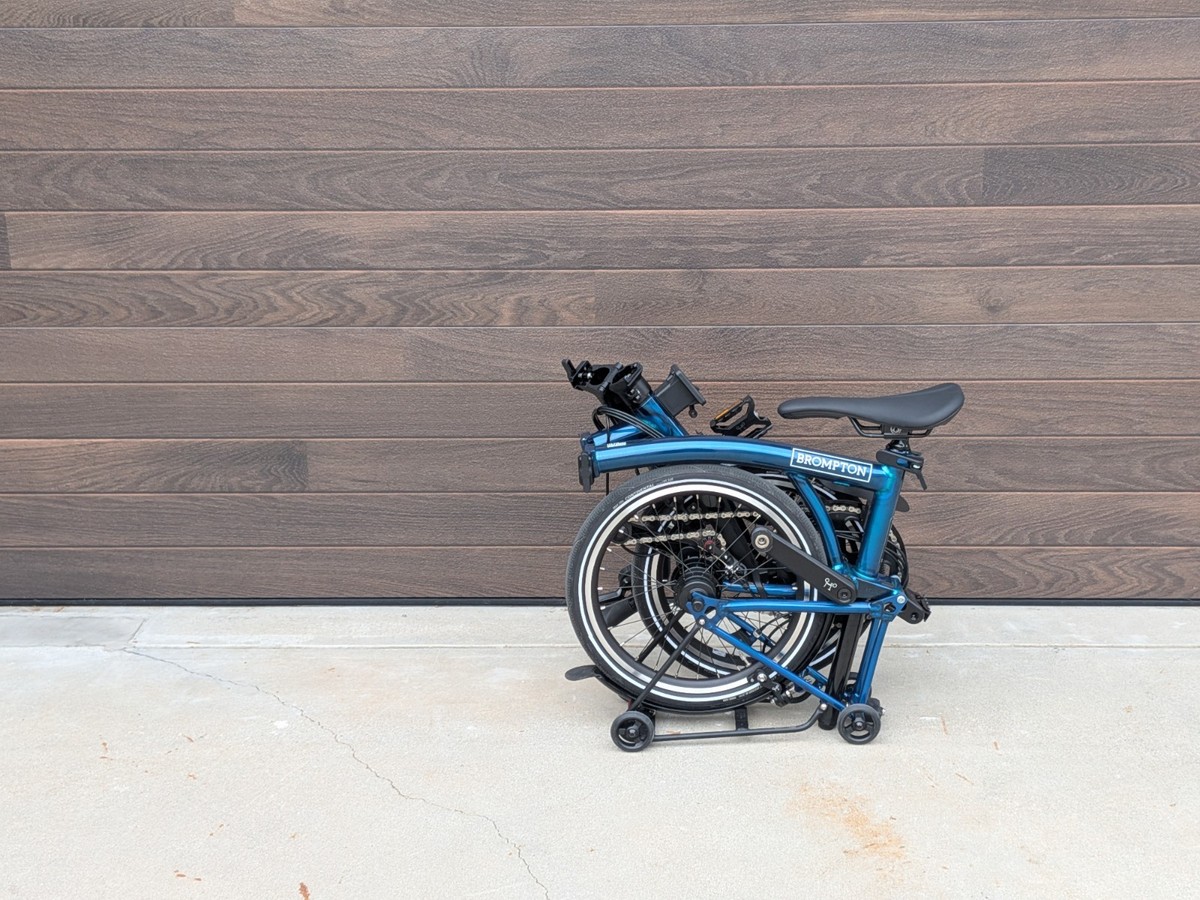 Kinetics Brompton パニアラック 2026 Brompton P-line W/ Roller Rack 12-Speed Pacific Lacquer