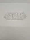 Vintage Anchor Hocking Cut Glass Butter Dish Tray
