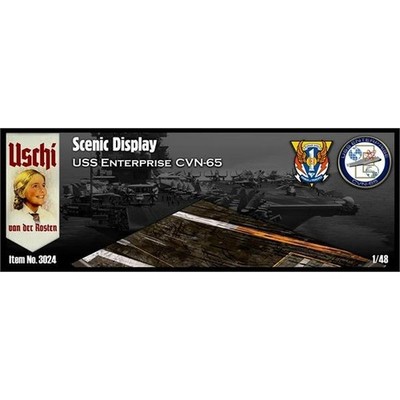USCHI VAN DER ROSTEN UV3022 ''USS Enterprise CVN-65'' rectangular 1:72