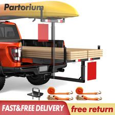 Truck Bed Hitch Extender Foldable 2-in-1 500lb For Kayak Canoe Lumber Truck Bed Hitch Extender Foldable 2-in-1 500lb For Kayak Canoe Lumber