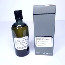 Vintage Grey Flannel After Shave Lotion 60 ml /2 oz Splash Geoffrey Beene New