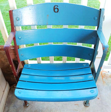 VINTAGE YANKEE STADIUM SEAT Jeter Judge Mantle Gehrig DiMaggio Ruth Munson Maris