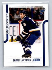 2011-12 Score #407 Barret Jackman St. Louis Blues
