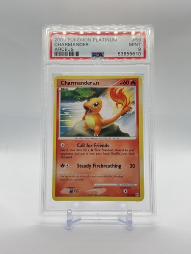 Charmander graded PSA 9 for sale on eBay