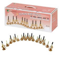Music Bell MB-23K/C Hand Bell Sound 23 Copper Bells 23 note set copper Gold