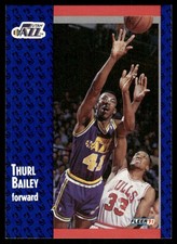 1991-92 Fleer #197 Thurl Bailey