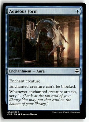 Aqueous Form 56 Common Commander Legends Magic: The Gathering Lightly Played