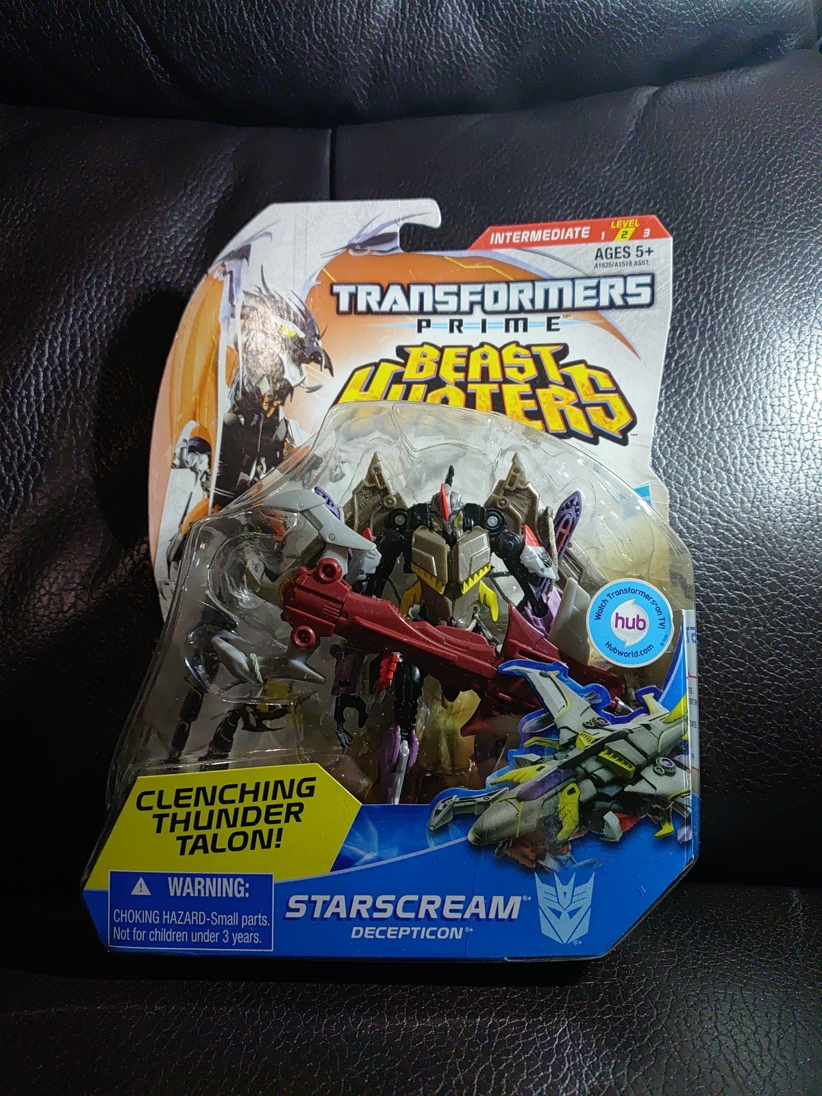 2012 Hasbro Transformers Prime Beast Hunters Starscream Intermediate NOS