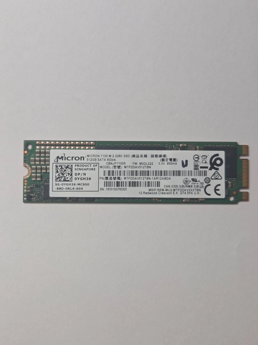 Micron SATA III 256 GB Solid State Drives for sale | eBay