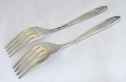 Wallace Sterling Forks / Lot of 2 / Selling As-Is / CB_27628_fs2 - Picture 11 of 17