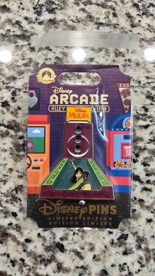 Disney Pin 2024 Arcade Alley Bowler Edition Mulan Limited Edition Of 2000