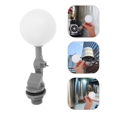 2Pcs Reusable Plastic Adjustable Float Valve with Automatic Water Level Control