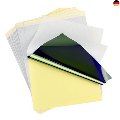 Biomaser Tattoo Transfer papier 100 Blatt A4 Größe Tracing Paper, Tattoo S