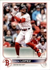 2022 Topps #418 Jack Lopez FREE SHIPPING