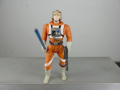 3738 STAR WARS POTF2 LUKE SKYWALKER IN X-WING FIGHTER PILOT GEAR 100% COMPLETE
