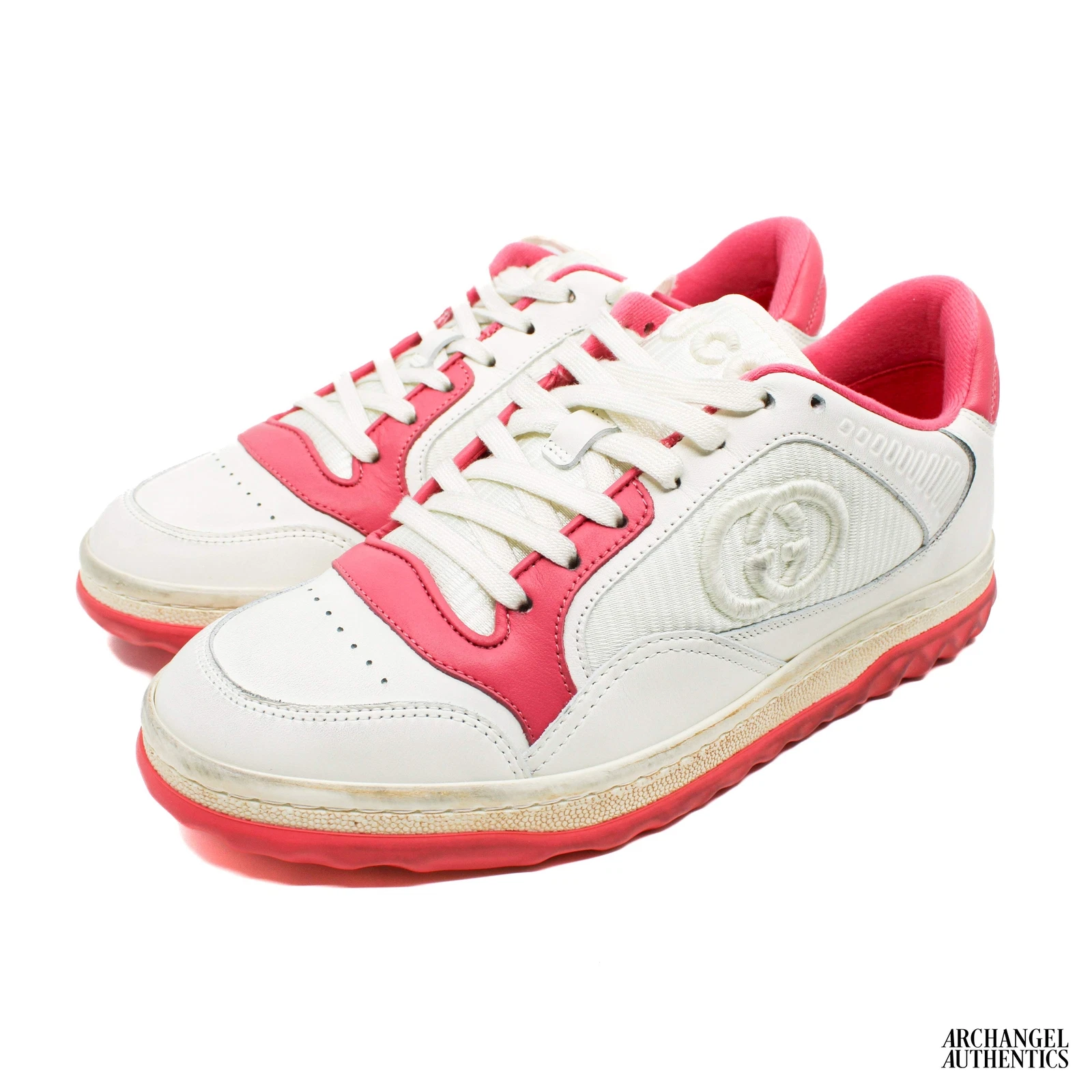 Gucci MAC80 blanc cassé rose (femme)