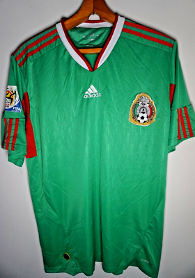 Adidas Mexico National Team Soccer Jersey XL Mens 2010 Football