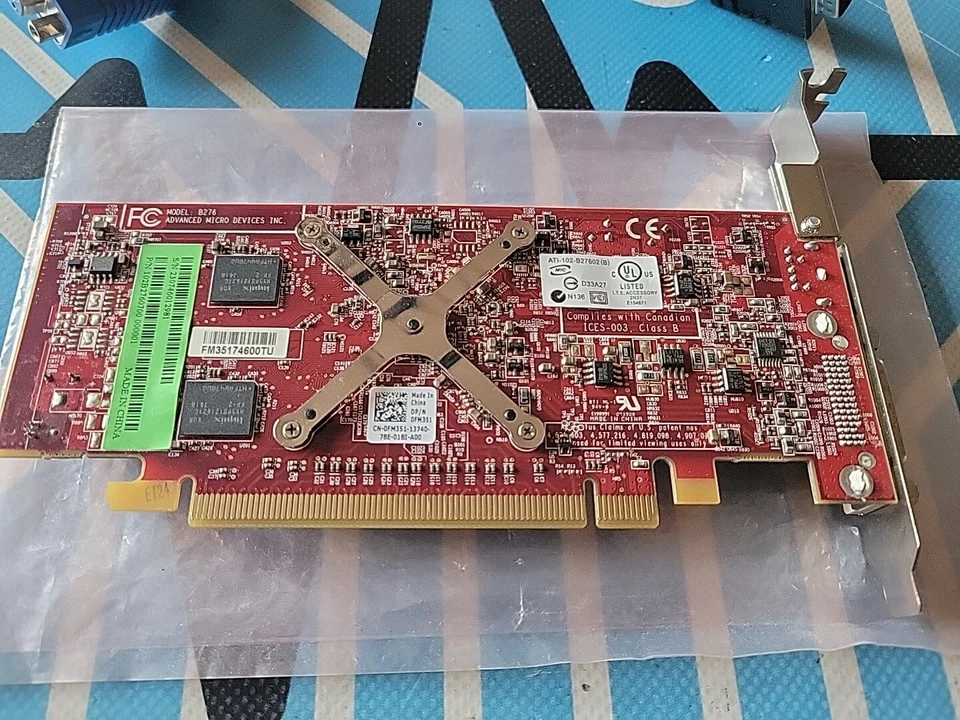 Dell OptiPlex 755 760 780 380 360 580 960 980 Video Card DMS-59 VGA Dual Display - Image 4 of 4