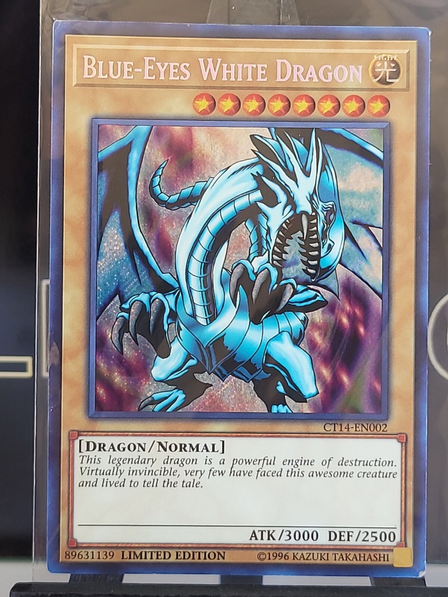 YuGiOh! | Blue-Eyes White Dragon CT14-EN002 | Secret Rare