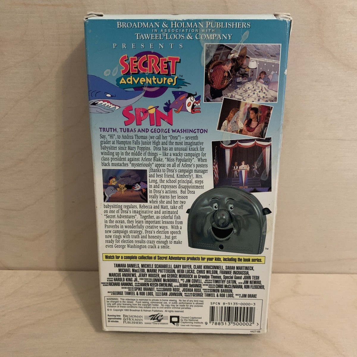 Secret Adventures - Spin Ep 1 - VHS 90s Christian Kids Family
