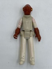 Vintage 1982 Star Wars Admiral Ackbar Action Figure Hong Kong