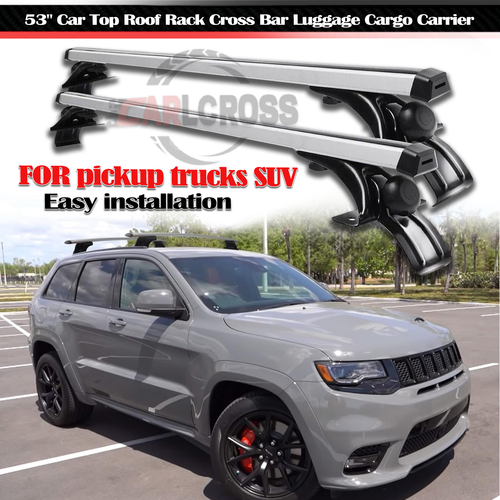 Top Roof Rack Cross Bar Luggage Cargo Carrier Rail For Jeep Cherokee eBay