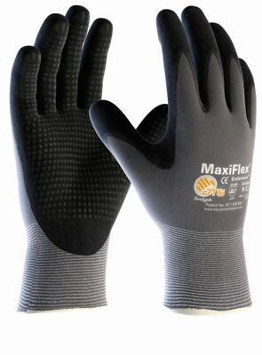 Arbeitshandschuhe MaxiFlex  Montagehandschuh Endurance  34-844 mit Noppen 12x