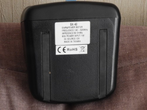 Medidor de potencia SWR SX40 radioaficionado VHF/UHF 140 a 525MHZ - Imagen 3 de 3