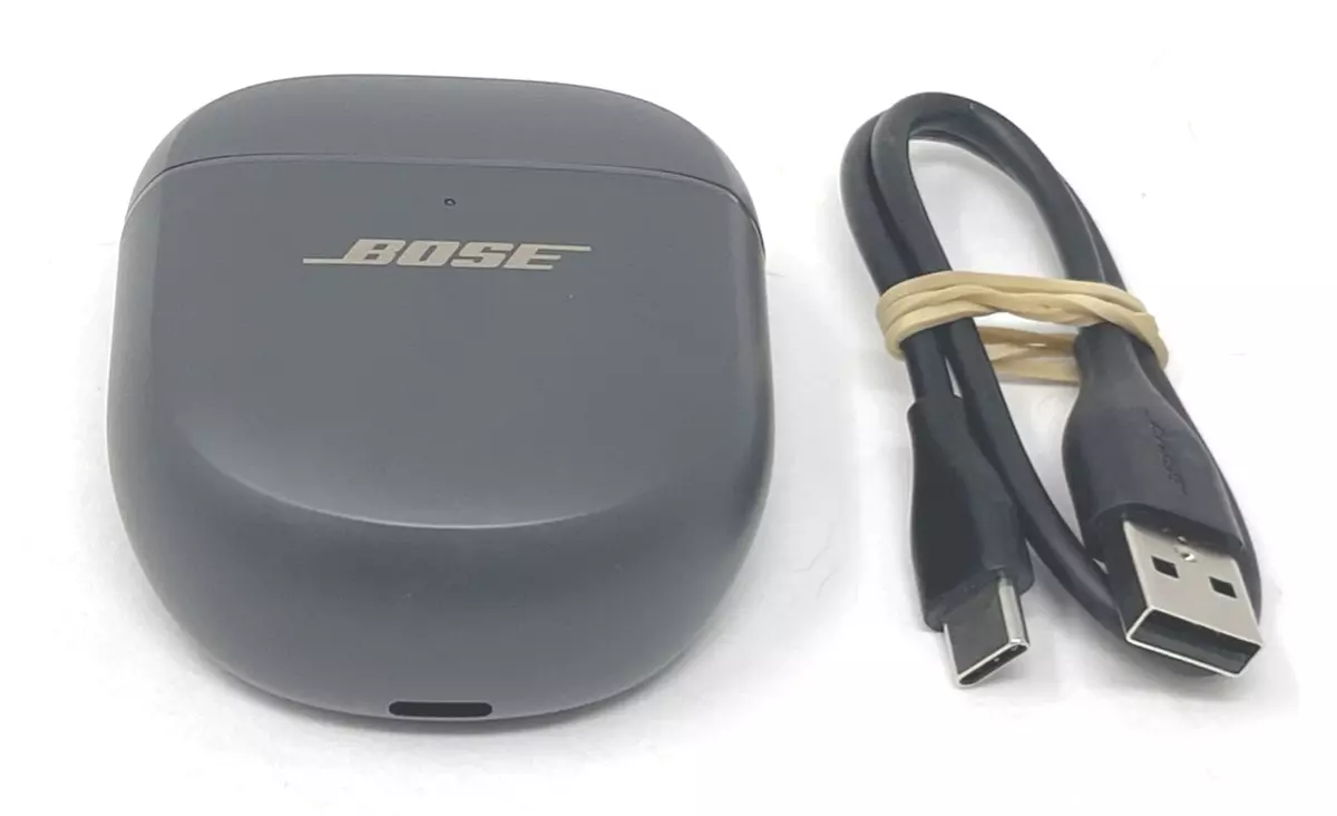 Bose QuietComfort Earbuds II True Wireless In Ear Headphones   Eclipse Gray  Good