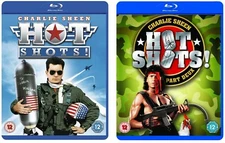 Hot Shots! 1&2 Part Deux Two Movie Bundle Blu-Ray BRAND NEW (USA Compatible)