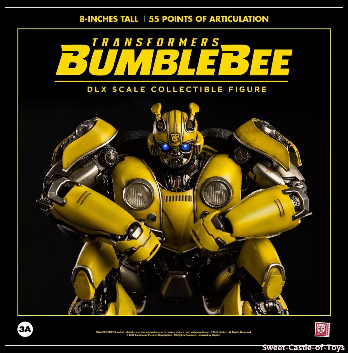 Hasbro threezero 3A threeA Transforms Bumblebee 8