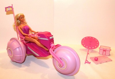 barbie on cycle