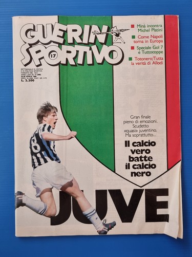 Guerin Sportivo 13 1978 – Lazio-Juventus, Film Championnat, Mingardi – Italien