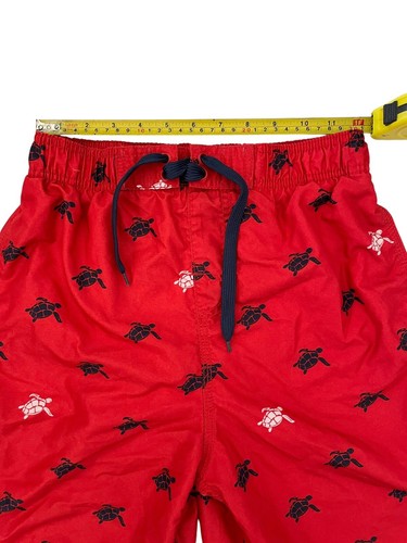 Kanu Surf Swim Trunk Shorts Red Boys Size Large 14-16 24x8 Good Condition - Picture 4 of 10