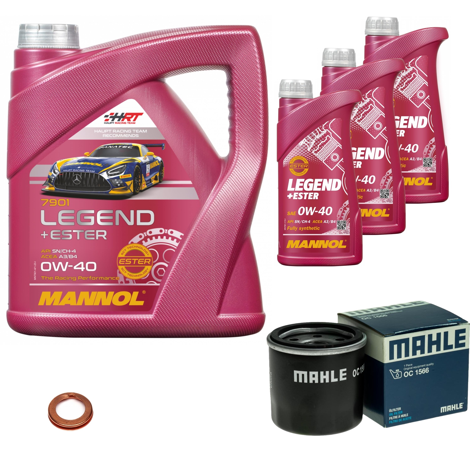 Filtro Olio MAHLE OC1566 - Compatibile Con Renault Clio, Nissan Qashqai, Dacia Duster - Foto 12