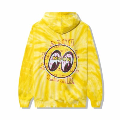 DS ASSC X Mooneyes glitter crossfire Hoodie XXL anti social social