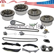 Timing Chain Kit Camshaft Phaser Fit Maserati Quattroporte S Ghibli S Q4 Levante