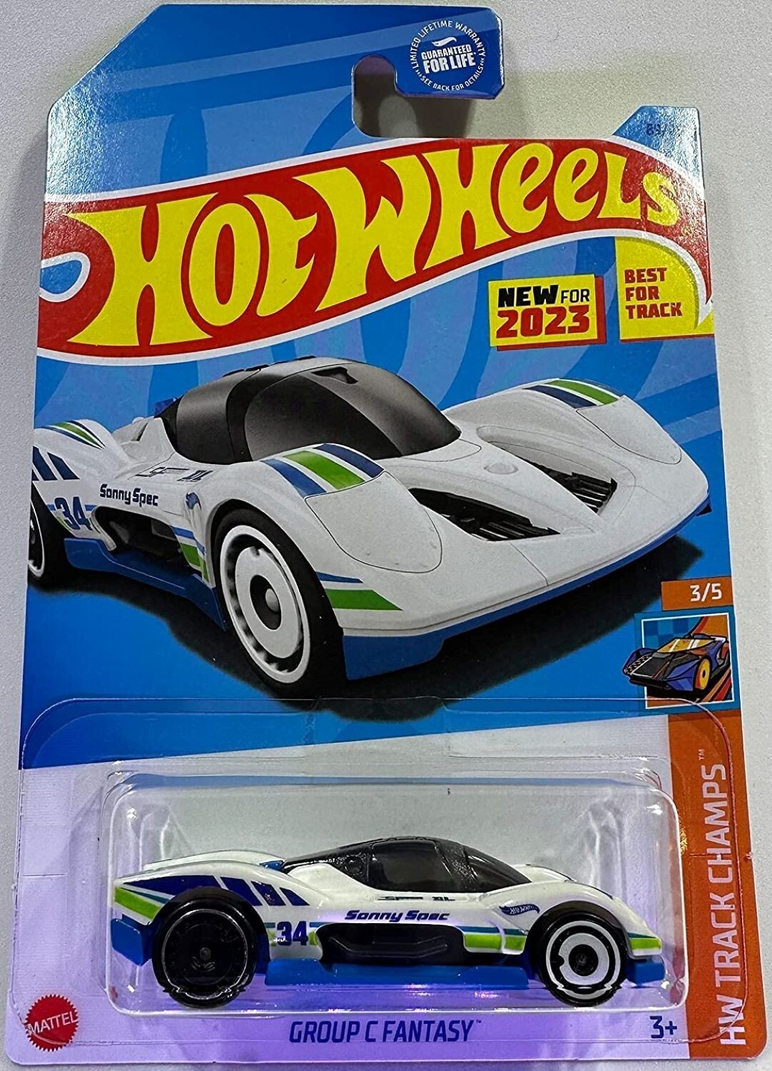 Hot Wheels - 2023 HW Track Champs 3/5 Group C Fantasy 89/250 (BBHKG34)