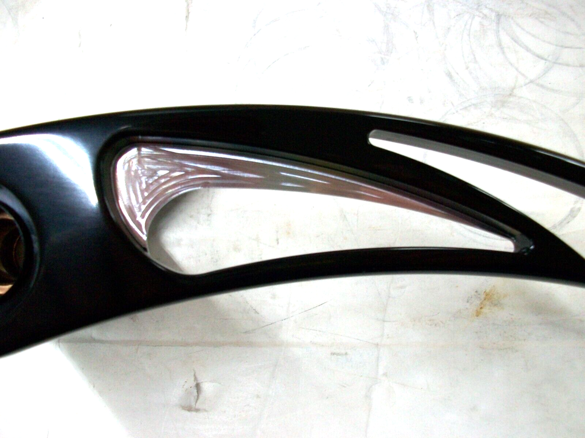 CARL BROUHARD DESIGNS BLACK SPIRO BRAKE ARM 08-13 HARLEY-DAVIDSON