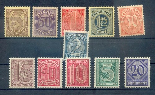 DR-Dienst 23/33 LUXURY** MNH MINT 40EUR (70971