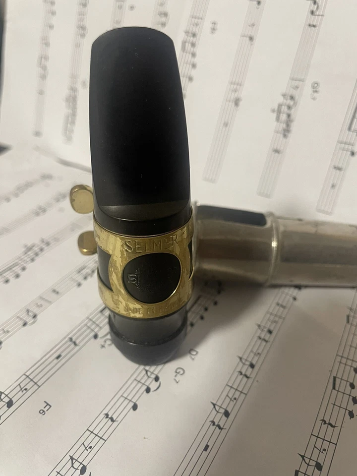 1960s Selmer Soloist style long shank C* alto mouthpiece - Imagen 2 de 4
