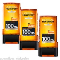 (14,83€/l) 3x 300ml Loreal Men Expert Hydra Energy Taurine Shower Gel 100mg (14,83€/l) 3x 300ml Loreal Men Expert Hydra Energy Taurine Shower Gel 100mg