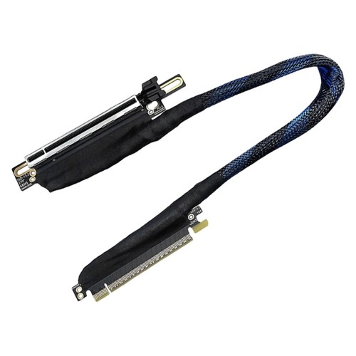 Cable de extensión flexible 270 grados PCIe 5,0 X16 salida derecha entrada estabilidad cable - Imagen 5 de 12