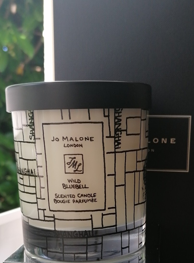 JO MALONE WILD BLUEBELL SCENTED CANDLE 200G GIFT BOX SHANGHAI EDITION
